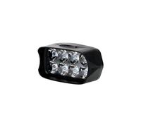 Projecteur LED universel pour motos, barre de conduite, lampe de travail 12V, anti-brouillard, Scooter, Auto, 3.55/4.9/6.5 pouces