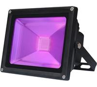 Projecteur LED UV d'extérieur Haute Puissance, étanche, lumière Noire ultraviolette, éclairage de sécurité pour DJ, discothèque, fête de Noël, Halloween, Jardin, arrière-