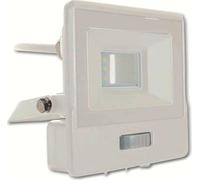 Projecteur LED V-TAC 10W SAMSUNG CHIP Motion Sensor White Cable 1M VT-118S 6400K 735lm 5 Years Warranty