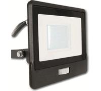 Projecteur LED V-TAC 30W SAMSUNG CHIP Motion Sensor Black Cable 1M VT-138S-1 6400K 2340lm 5 Years Warranty