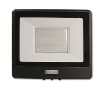 V-TAC Projecteurs LED avec capteur PIR - Noir - Samsung - IP65 - 50W - 4000 Lumens - 6500K - 5 Years - Model No : - VT-158S-1-B
