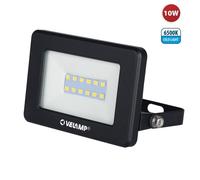 Velamp PADLIGHT5 Projecteur LED SMD 10W IP65 Noir 6500K