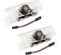 Projecteur Logo Voiture 2 Pièces - Lumières De Bienvenue Hd Led 3d Ghost Shadow Light - Compatible Ls/Es/Is/Lx/Rx/Gs/Gx/Rc/Ux - Cadeau Premium Auto[Voi6173093]