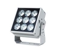 Projecteur Longue Distance À LED Lèche-mur de Bâtiment Extérieur, Lumières de Faisceau de Porche, pour Les Bâtiments, Les Murs Extérieurs, Les Villas D'hôtel, L'éclairage Des Bâtiments ( Couleur : Bla