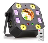 Projecteur lumineux 5 en 1 avec laser - BEAMZ - Lightbox5 - Jelly Ball - Stroboscope - Lumière noire