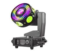 Projecteur Lyre Dj, Nouvelle Lumière Disco Led Rgbw 120w Avec Dmx512, Effets Stroboscopiques à Rotation 540°x - 320°y - Z, Projecteur De Scène, Lampe Spot Led Beam Pour Fêtes, Scènes, Clubs