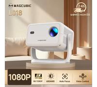 Magcubic Vidéoprojecteur L018 – 1080P natif 650 ANSI, Android 11, Autofocus, WiFi6