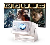 Projecteur Magcubic Android14 Allwinner H726 900ANSI avec mise au point automatique, résolution native 1080P, 8K, HY350Max, avec Wifi6 BT5.4, portable, pour films en extérieur HY350MAX