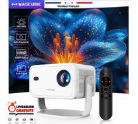 Projecteur Magcubic L018 650 ANSI Full HD 1080P Android 14 WiFi 6 BT 5.4 8K