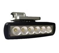 Projecteur marin à LED, 1530 lumens, 18W ajustable, noir