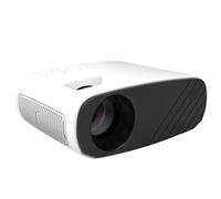 Projecteur Mini Portable Smart Home Natif 1280x720P Support Vidéo 4K pour Téléphone Mobile avec LCD (D comme indiqué) Petit Cadeau