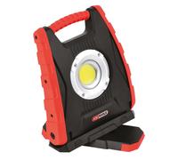 KS Tools - 150.4352 - projecteur rechargeable 3000 lumens Fonction batterie externe pour téléphone projecteur sans fil 30W autonomie 8h projecteur led base orientable et aimantée