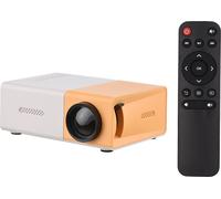 Projecteur MP20, mini-projecteur LED, jaune et blanc, supporte la vidéo 720P/1080P, standard européen (avec ou sans sérigraphie)