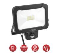 Projecteur mural à LED 20W ANSMANN avec détecteur de mouvement ¿ IP54 résistant