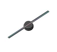 Projecteur Noel Exterieur Projecteur d'hologramme 3D HD, ventilateur, Wifi, LED, panneau flottant, lecteur, boutique, publicité, Bar, Halloween, mariage, fête de noël, lumière d'affichage Effets Magiq