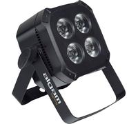 Projecteur PAR LED QUAD 4 x 6W 4-en-1 Compact Télécommande - Algam Lighting LAL MINIPAR46-QUAD