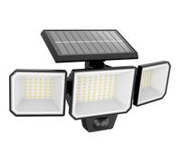 Philips Fyce, Applique murale solaire d'extérieur, 1,5 W, 2700 K, noire, IP44 résistante aux intempéries