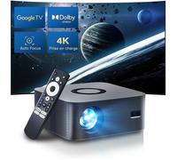 Projecteur Portable 20000Lm - 1080P/4K - Wifi6/Bt - Zoom 50% - Courte Focale - Compatible Phone/Ps5/Hdmi