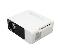 Projecteur Portable, Double Haut-Parleur HiFi 30 à 120 Pouces Projection 2.4G/5G WiFi 1080P 4K Mini Projecteur pour la Famille (Prise UE)