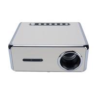 Projecteur Portable HD, Projection de 150 Pouces avec Zoom, Synchronisation sans Fil pour, Imagerie Diffuse pour L'expérience de Visualisation (Prise UE)