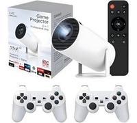 Projecteur portable intelligent SZSMART HY300 MAX Android en haute définition avec rotation complète, démarrage rapide blanche choix idéal pour le home cinéma et le G