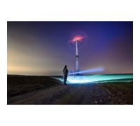 Projecteur portable LED HS5R, batterie intégrée