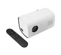 Projecteur Portable, Mini Projecteur Portable Prenant en Le Partage d'écran Full HD 1080P 36-150 Pouces de Cinéma Maison Multifonctionnel 110-240V (Prise UE)