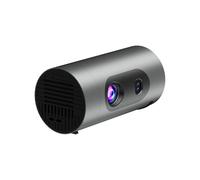 Projecteur Portable Q8 pour Android 13 Wi-Fi 6 4K en Aluminium pour Cinéma Maison et Extérieur, Compatible avec la Recharge par Batterie Externe,