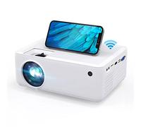 Projecteur portatif à LED 1024 * 720 HD 1080P Support Home HDMI USB Petit projecteur de Film extérieur (Blanc 35 * 21 * 13 cm)