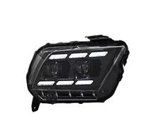 Projecteur Principal Bloc Optique Avant LED Pour Ford Pour Mustang GT Pour Shelby (2009-2014) Avec Feux Jour, Clignotants Et Position Feux avant auto(Blanc)