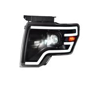 Projecteur Principal Phares À LED Avec Feux Jour Clignotants Feux Route Et Lentilles Projection Angel Eyes Pour Ford Pour F150 Pour F 150 Raptor 2008-2014