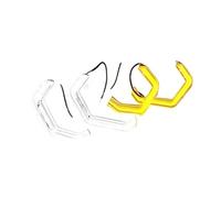 Projecteur Principal Pour BMW F10 F11 F18 520i 523i 525d 528i 530d 530i 535d 535i M5 - Anneaux LED 3D Hexagonaux Ultra-lumineux (feux De Jour)(White Amber)