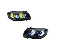 Projecteur Principal Pour BMW Pour X1 E84 2010-2015 Ensembles Phares À LED Voiture Feux Brouillard Automatiques DRL Freinage Clignotants(Halogen left and right)