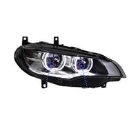 Projecteur Principal pour BMW pour X6 Phares 2007-2013 E71 Phare LED Projecteur AngelEye DRL Signal Accessoires Automobiles Voiture Style Lampe Frontale Phare Principal