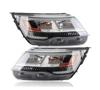 Projecteur Principal pour Ford pour Explorer 2016-2017 2018 XLT/Limited/Platinum Phares DRL Clignotant Faible Faisceau Haut Accessoires Phare De Voiture Feux Avants Auto(1 Pair)