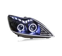 Projecteur Principal Pour Ford Pour Focus Classic Style 2009-2013 Phares Avant À LED Avec Anneaux Lumineux Effet Angel Eyes Feux Jour DRL Lentilles Projection Xénon(High and low beamLED)