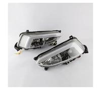Projecteur Principal Pour Hyundai Pour Santa Fe IX45 2013 2014 2015 Ensemble De Phare De Voiture Pare-chocs Avant Antibrouillard DRL Lumière Du Jour Feux De Jour