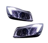 Projecteur principal Voiture Compatible Avec Buick Pour Regal GS 2009 2010 2011 2012 2013 Accessoires De Voiture Ensemble De Phares DRL Signal Feu De Jour