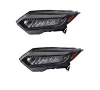 Projecteur principal Voiture Compatible Avec HR-V Pour Vezel 2015 2016 2017 2018 Phare DRL Lentille Xénon Feux De Croisement Feux De Stationnement Phare Antibrouillard Accessoires Auto