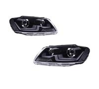 Projecteur principal Voiture Compatible Avec VW Pour Lavida 2012 2013 2014 Clignotant Pare-chocs Avant Ensemble De Phares DRL Frein Feu De Conduite Feux De Croisement