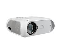 Projecteur Projecteur vidéo de Film Portable HD 4K 1080P avec télécommande Compatible avec téléphone Ordinateur Portable TV HDMI PS pour l'extérieur de la Maison AC100-240V