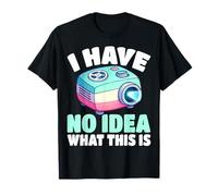 Projecteur rétro « I Have No Idea What This is » des années 70 et 80 T-Shirt