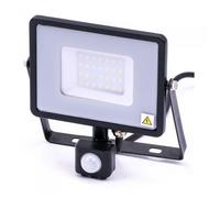 PROJECTEUR SILENCIEUX LED AVEC CAPTEUR DE MOUVEMENT 30 W CHIP SAMSUNG COLOR BLAC