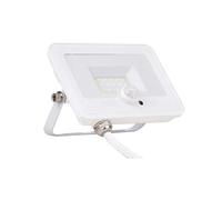 Projecteur plat + détecteur de mouvement IP65 1000lm - Blanc - Voltman