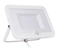 Voltman Projecteur plat + détecteur de mouvement IP65 5000lm - Blanc