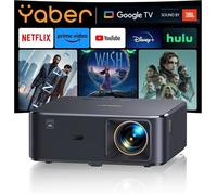 Projecteur - SMARTAI - YABER - 1080P (4K support) - Android TV - 1000 ANSI lm - WiFi 6 Bluetooth JBL
