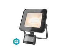 Projecteur smartlife Nedis noir avec detecteur wifi 20w ip65 Nedis WIFILOFS20FBK Noir G