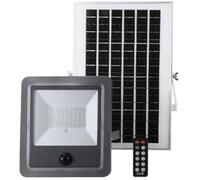 Projecteur solaire - EDM - 31862 - 100 W - 1200 lm - Détecteur de mouvement