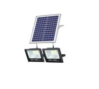 Projecteur Solaire Extérieur Projecteurs Solaires Jardin Maison Télécommande Étanche Lumière LED Lampe De Mur Garage de jardin