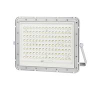 Phare LED Solaire Projecteur 20W IP65 Blanc Avec Télécommande 4000K V-tac